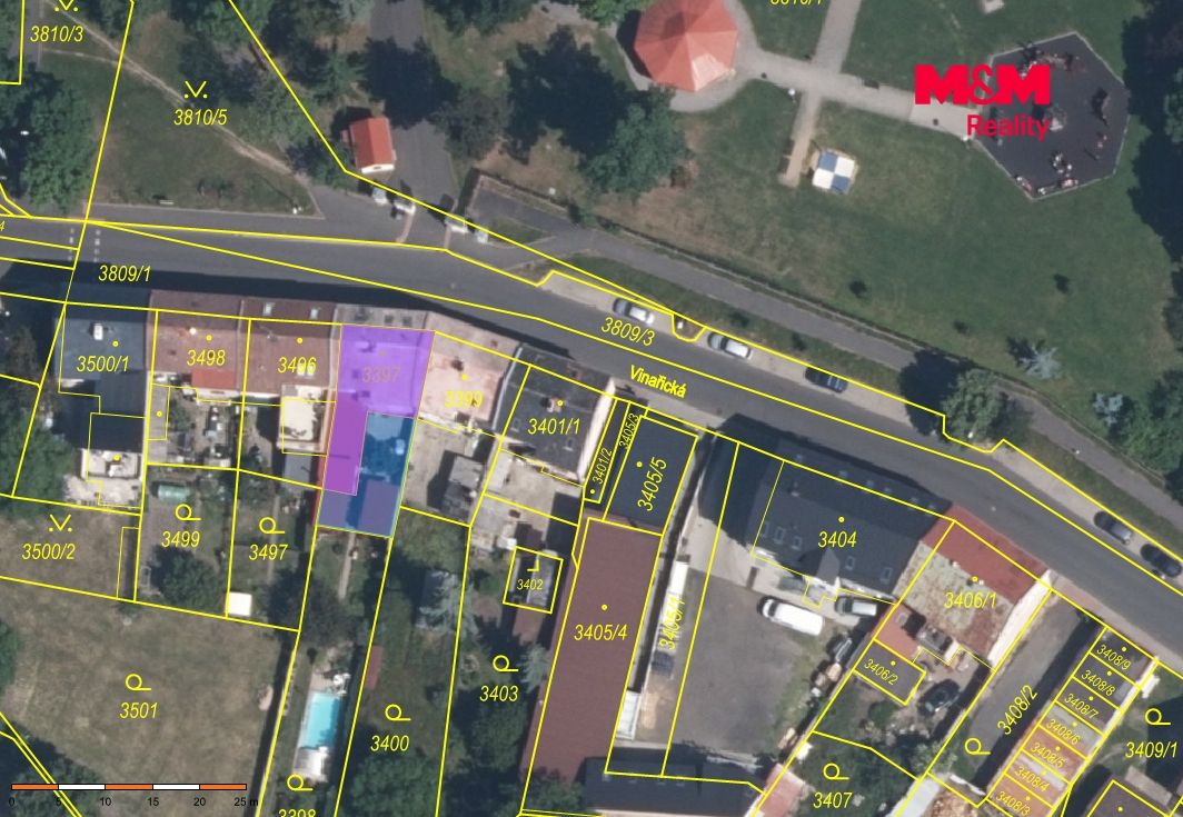 katastrální mapa