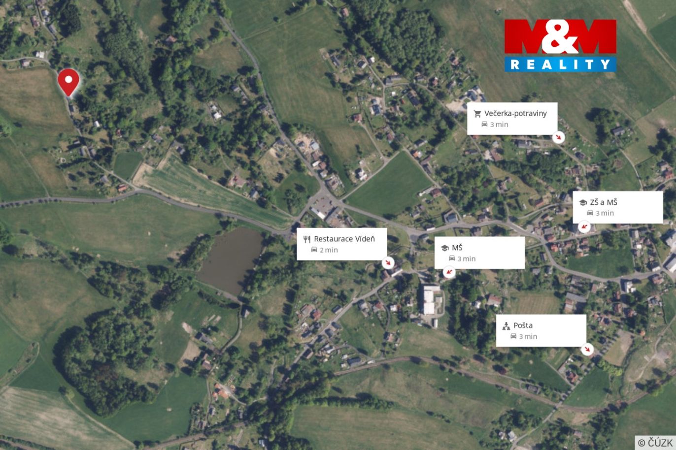 Mapa okolí