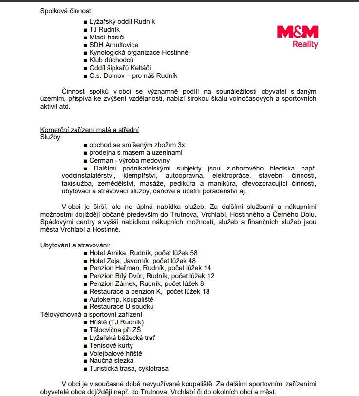 Územní plán obce