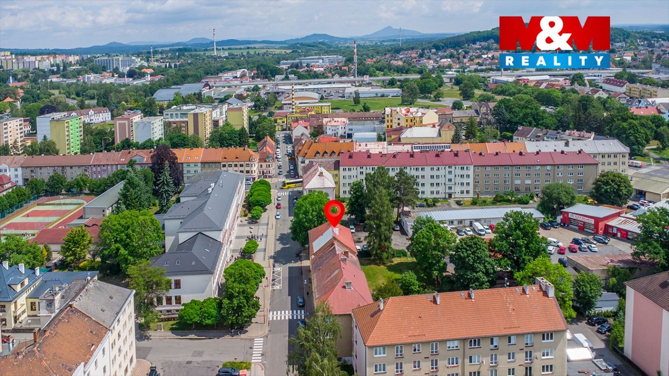 Pohled na bytoví dům
