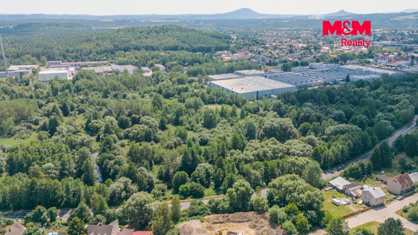 pohled na pozemky 