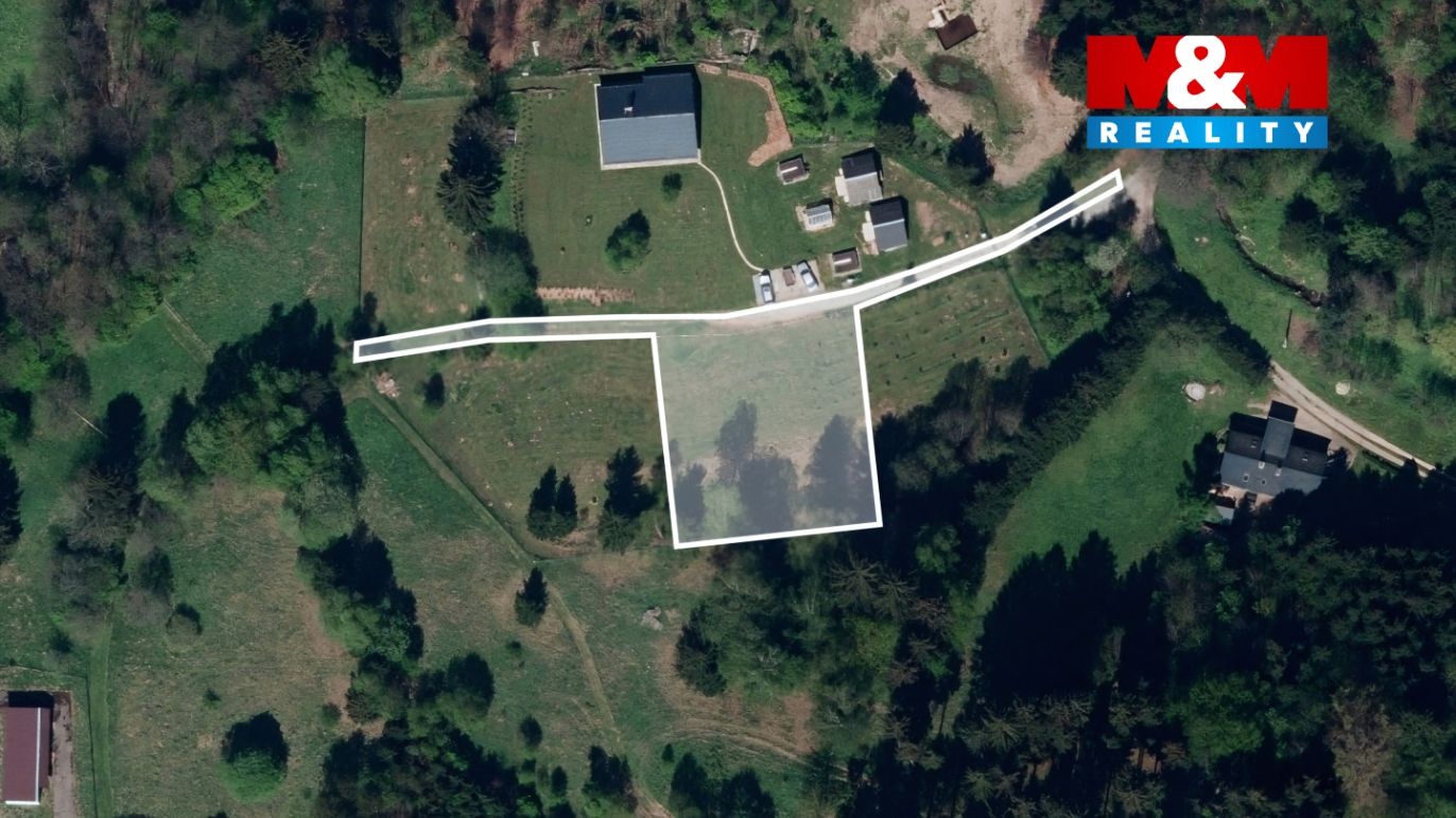 Prodej pozemku k bydlení, 1182 m², Nový Hrádek - Rzy