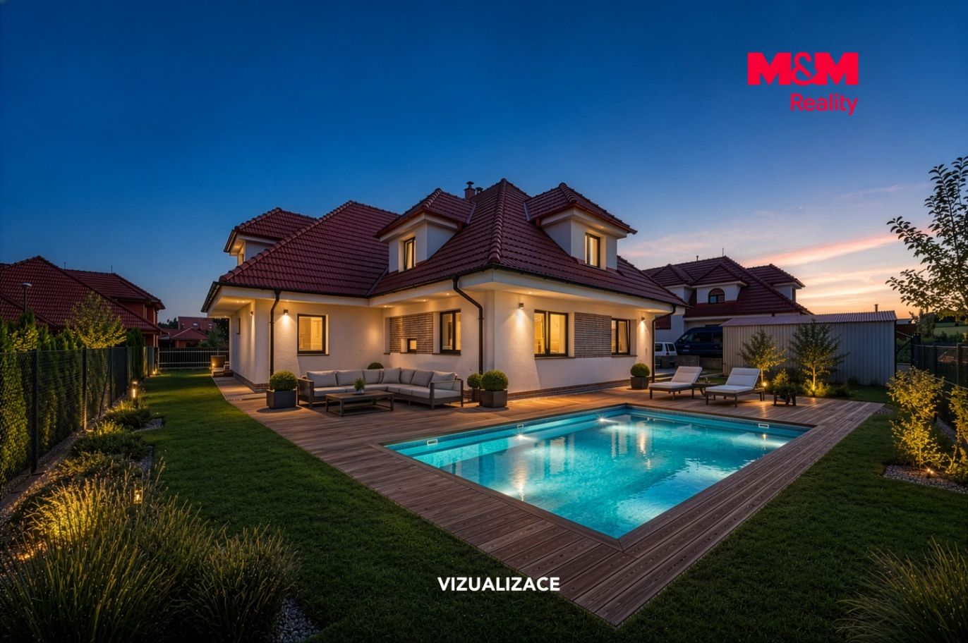 Prodej rodinného domu, 379 m², Mukařov, ul. Do Vrchu