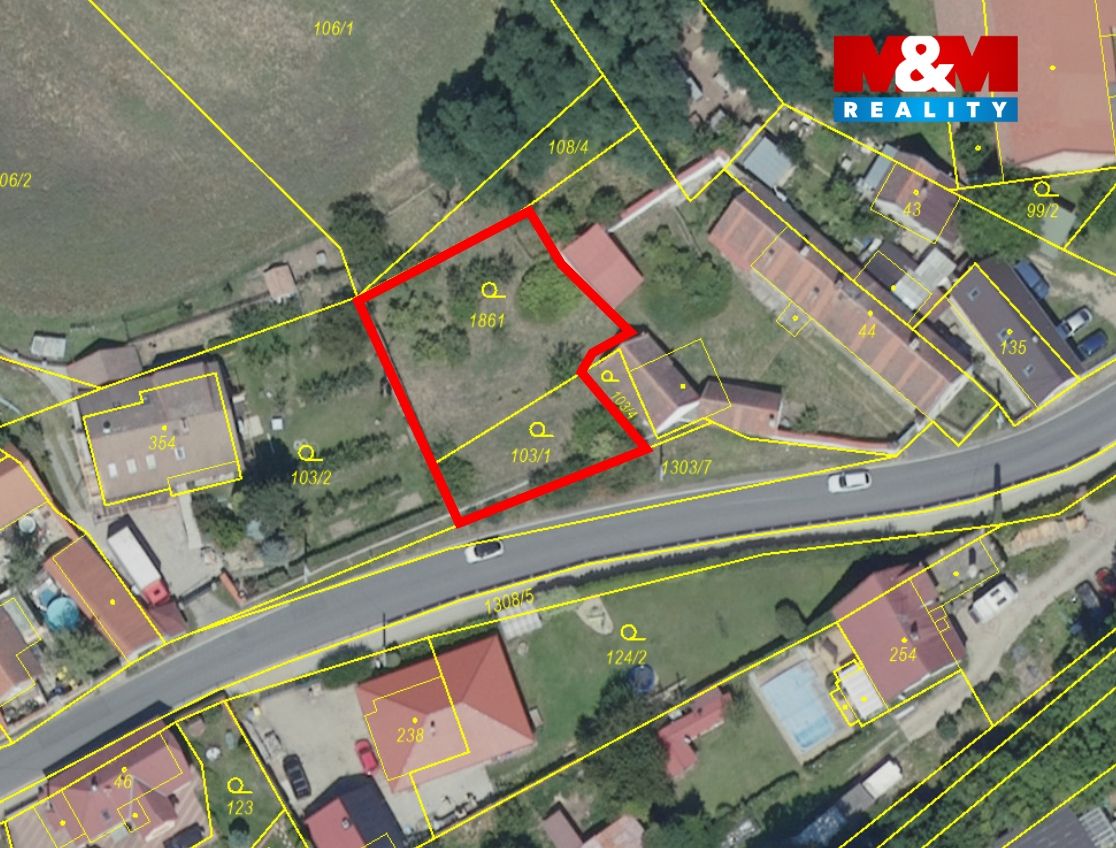 katastrální mapa