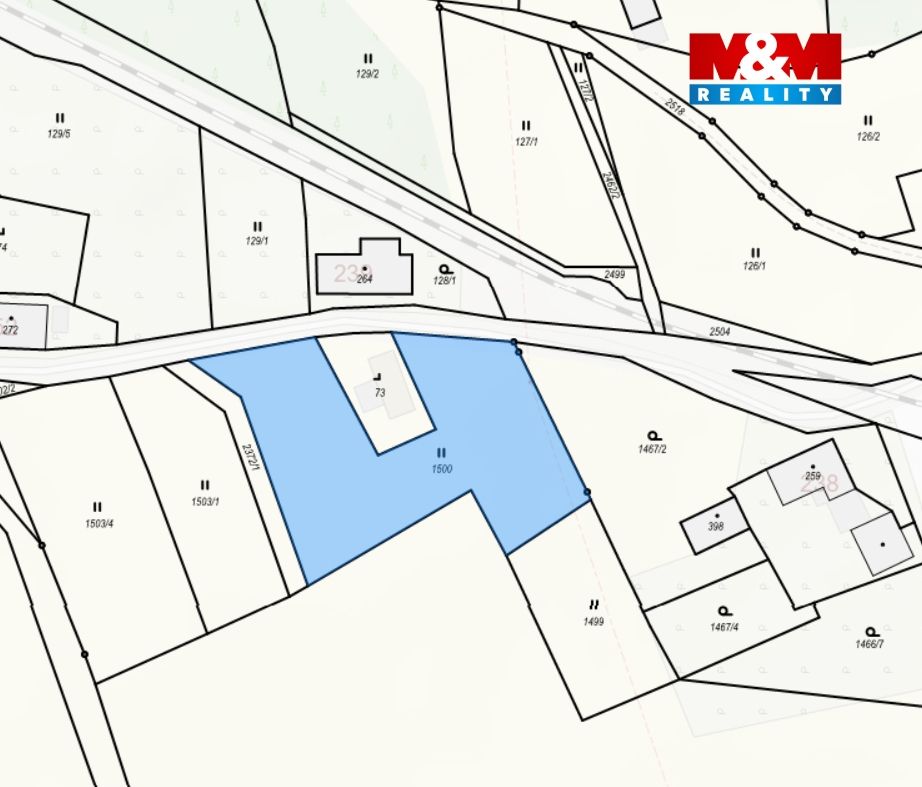 Katastrální mapa 