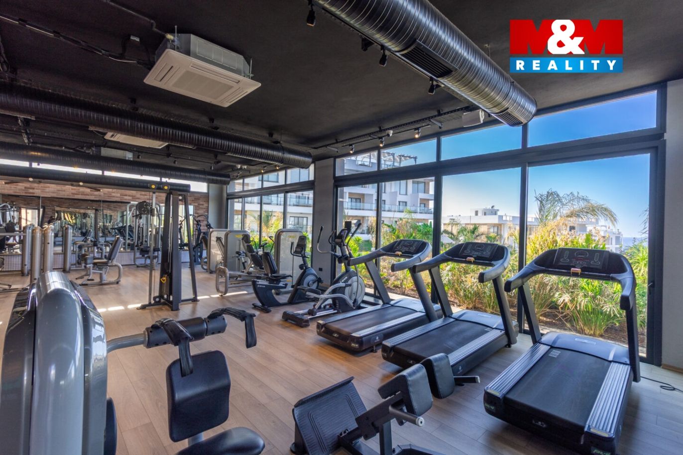 Fitness v areálu rezidence