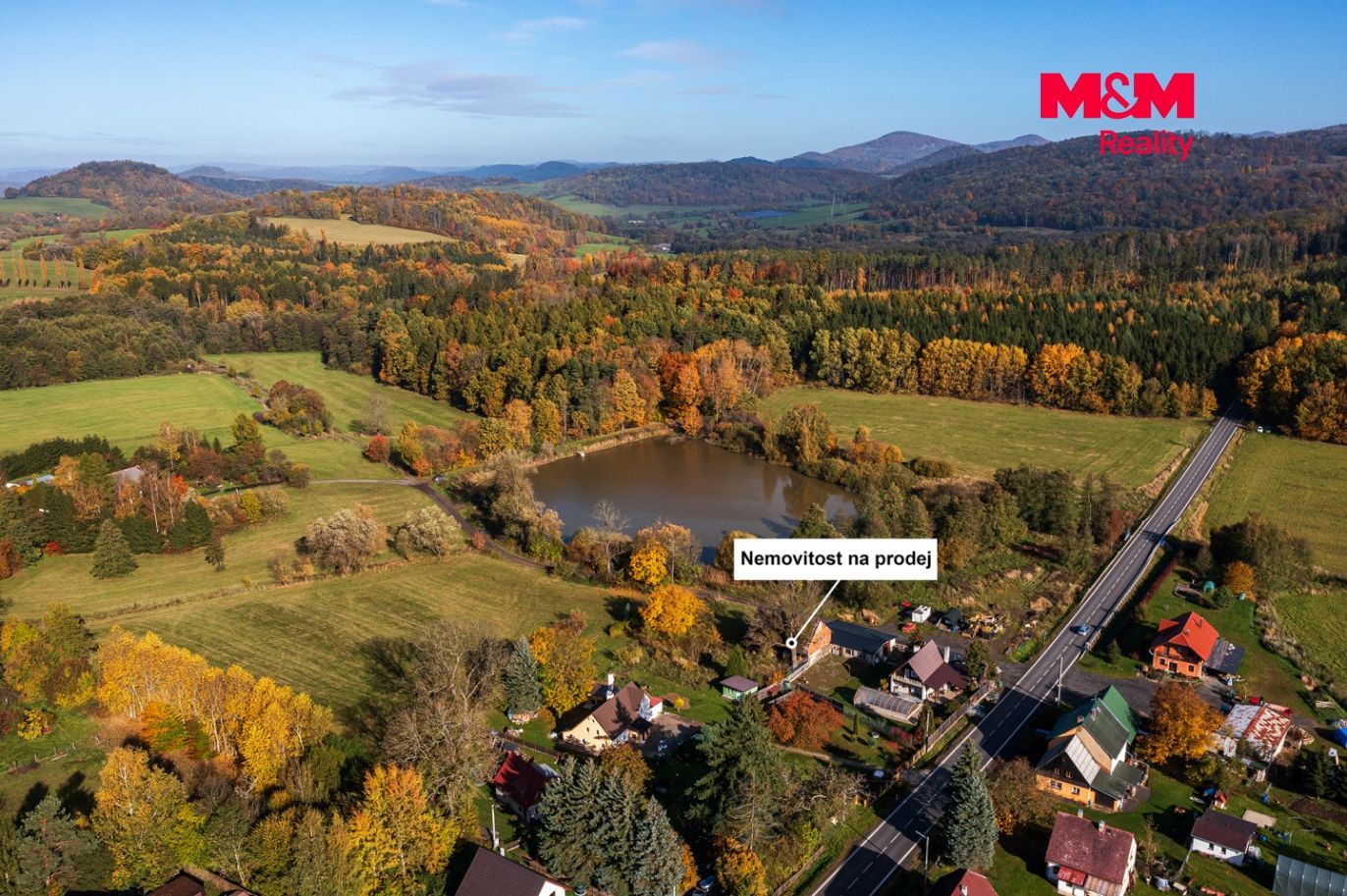 Pohled na pozemek