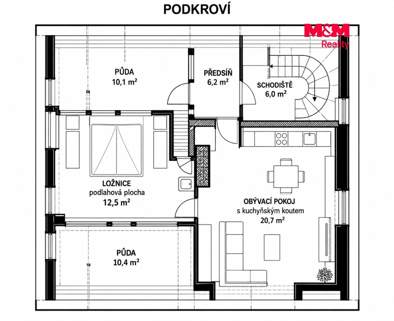 Technický půdorys podkroví v češtině.png