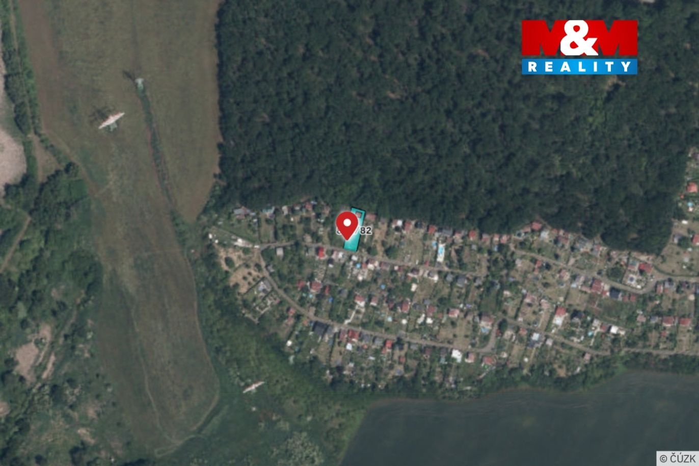 Prodej zahrady s chatou, 416 m², Údlice