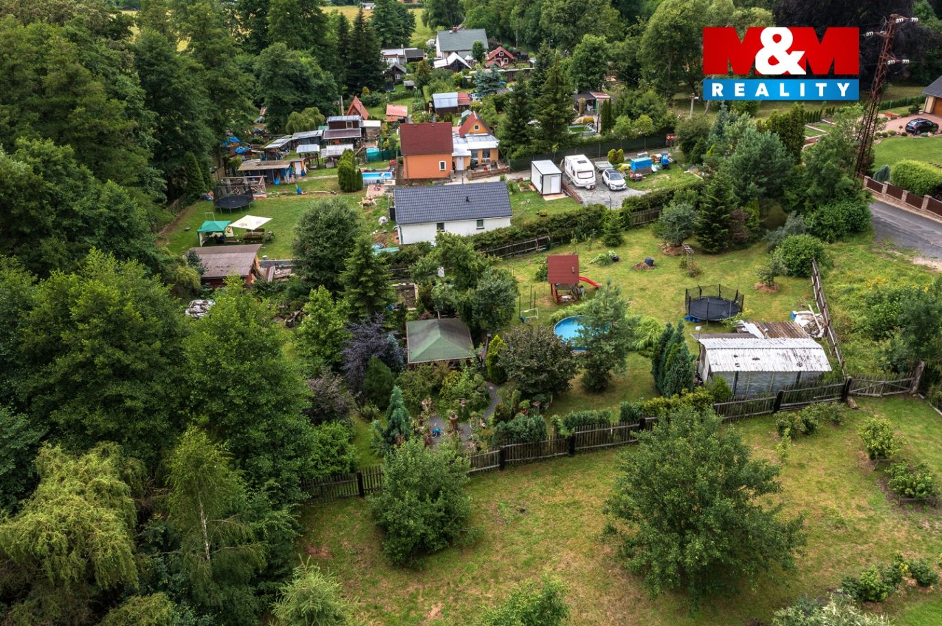 Pohled na pozemek