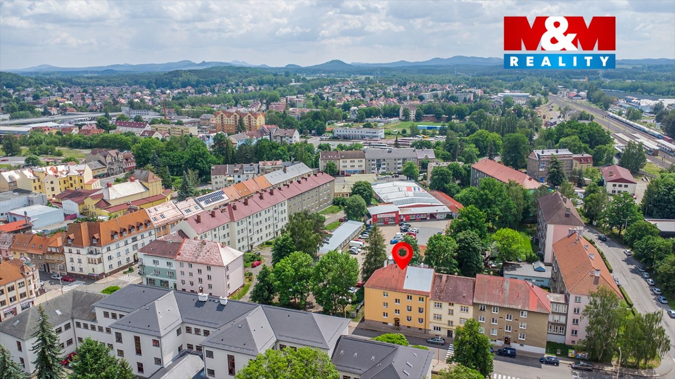 Pohled na bytoví dům