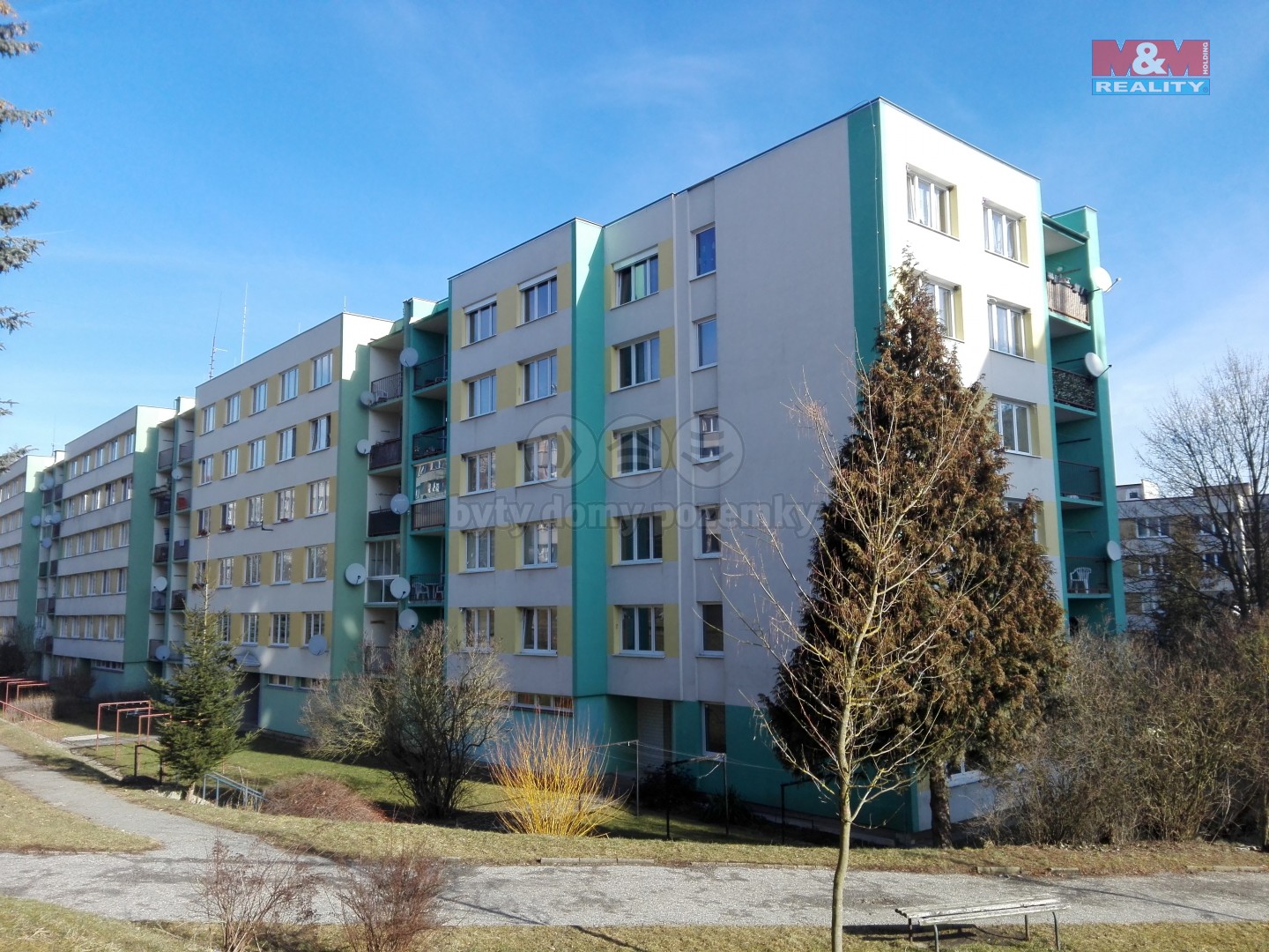 Pronájem, byt 3+1, 72 m2, Český Krumlov - Sídliště Plešivec