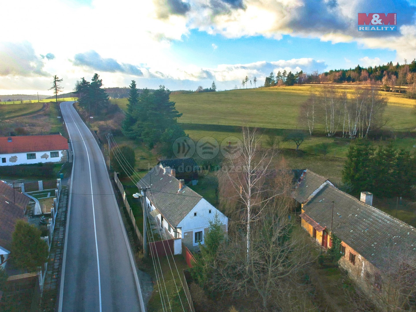 Prodej, chalupa, 1864 m², Český Rudolec - Markvarec