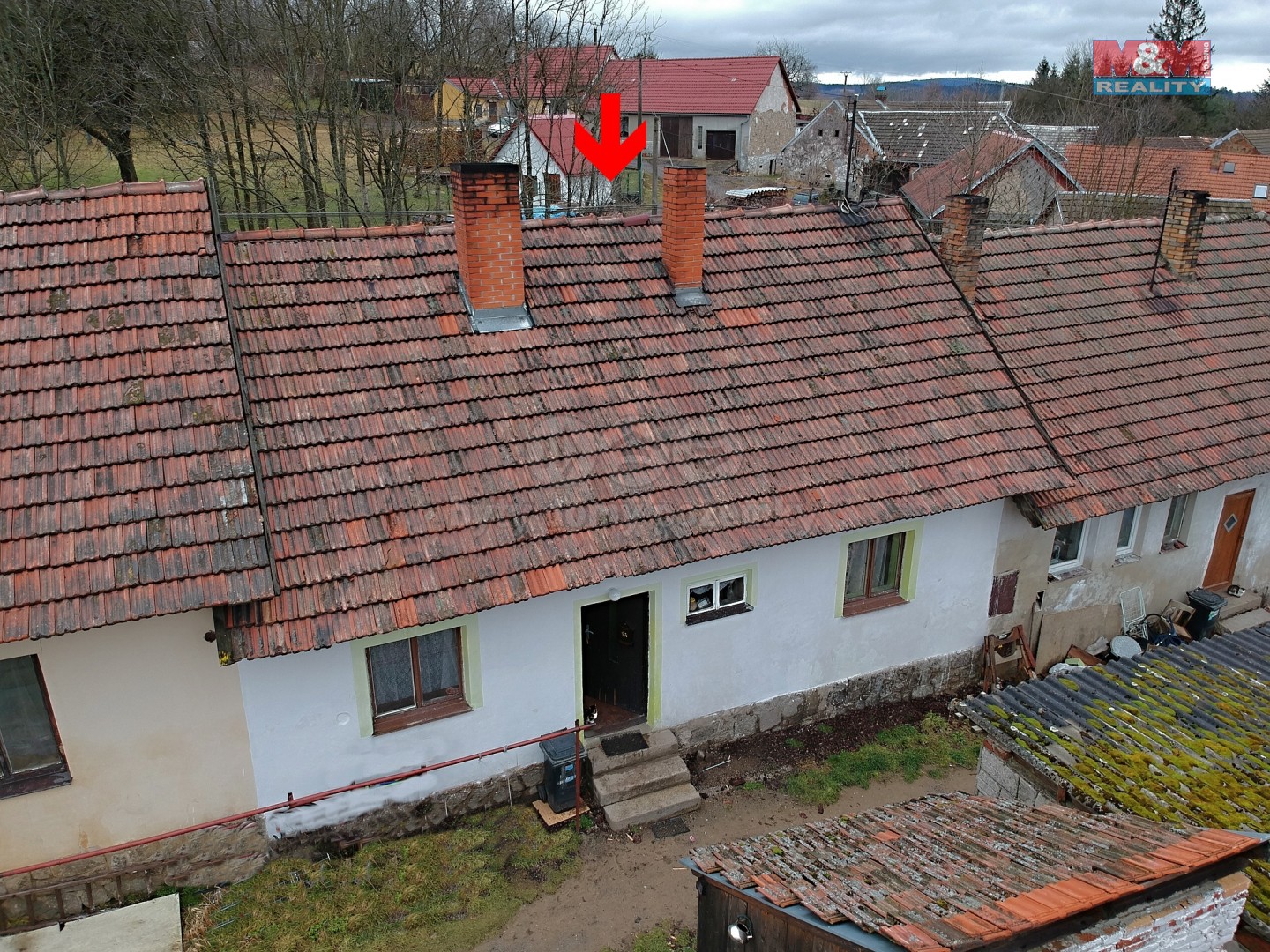 Prodej, rodinný dům 2+1, Palupín, okres.Jindřichův Hradec