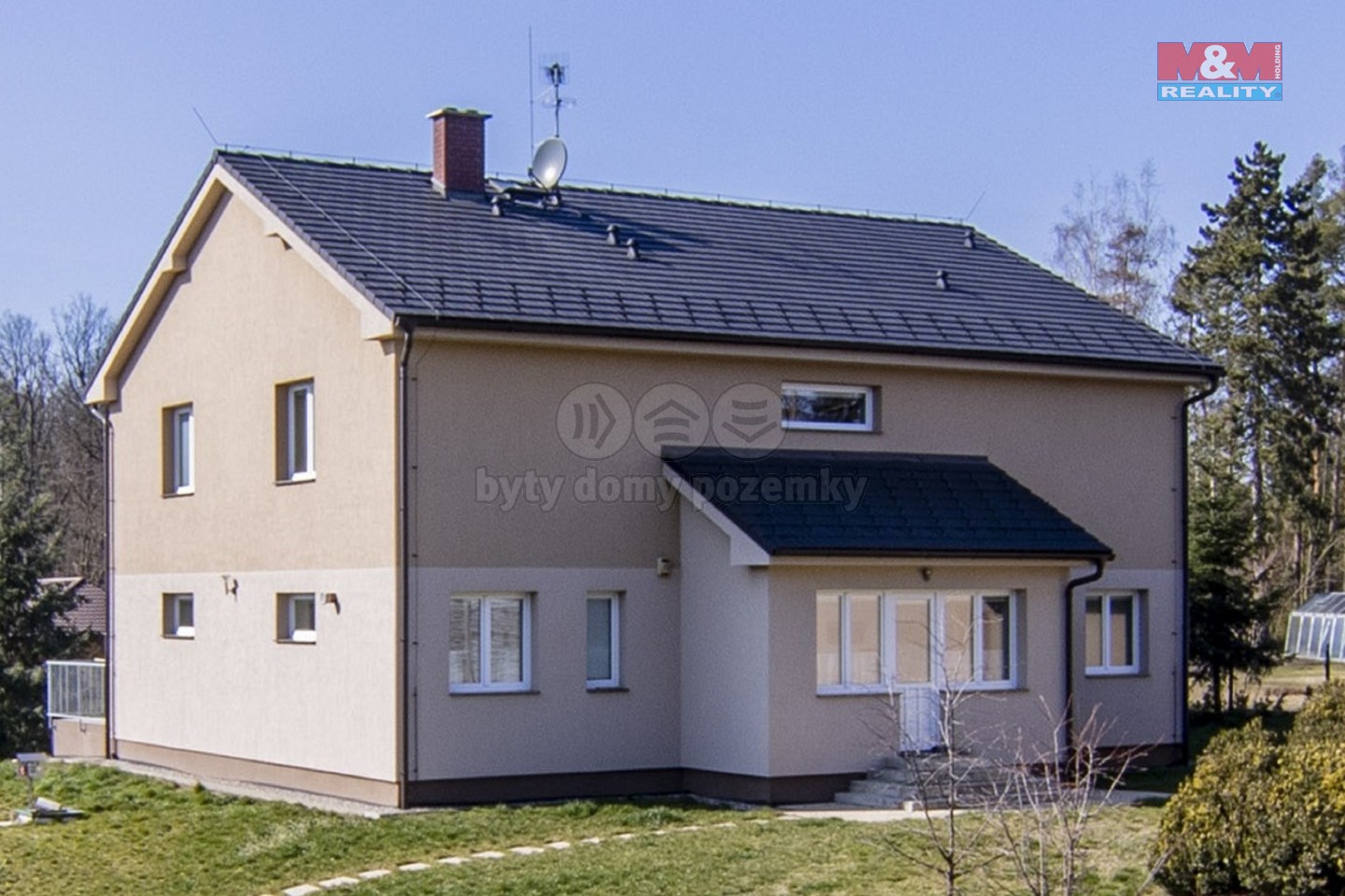Prodej, rodinný dům, 436 m², Březová-Oleško, zahrada 3582 m²
