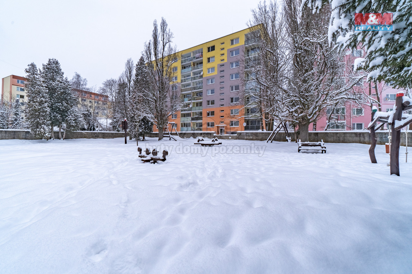 Prodej bytu 3+1+lodžie, DV, 76 m², Mšeno n. N., ul. Pobřežní