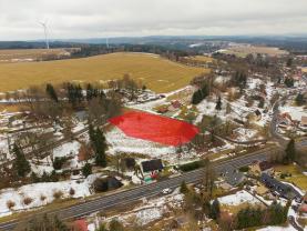 SLEVA Prodej pozemku k bydlení, 3.587 m², Jindřichovice