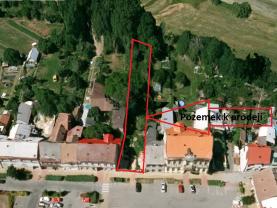 Prodej pozemku k bydlení, 1148 m², Nechanice, ul. Husovo nám.