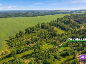 Prodej zahrady, 669 m², Mrzky