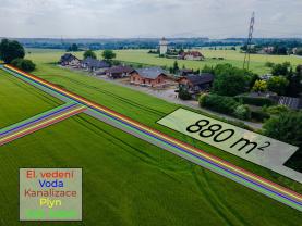 Prodej pozemku k bydlení, 880 m², Vratimov