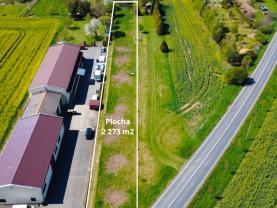 Prodej komerčního pozemku, 2273 m², Přerov