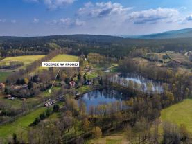 Prodej pozemku k bydlení, 1218 m², Nové Město. p. Smrkem