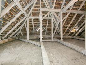 Prodej půdního prostoru, 124 m², Plzeň, ul. Němejcova