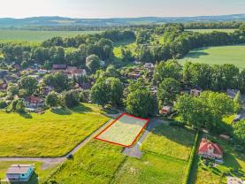 Prodej pozemku k bydlení, 1201 m², Cheb