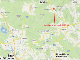 Prodej pozemku v Českých Křižánkách