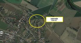 Prodej, zahrada, 439 m2, Miňůvky