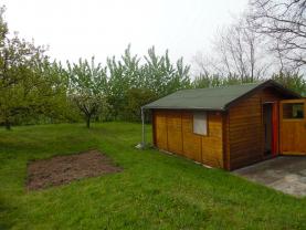 Prodej, zahrada, 881 m2, Nížebohy - Budyně n.Ohří, s chatou