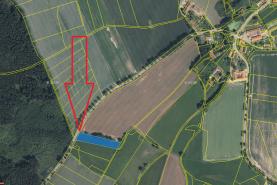 Prodej, pole 5148 m2, Myslov