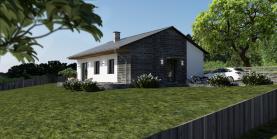 Prodej, pozemek s projektem domu, 904 m2, Rtyně nad Bílinou