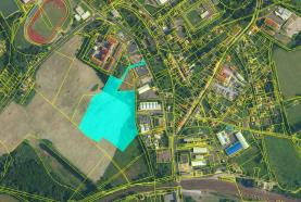 Prodej, stavební parcela, 34214 m2, Nové Modlany