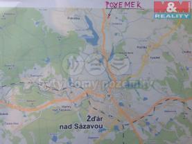 Prodej, stavební parcela, 2500 m2, Žďár nad Sázavou