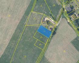 Prodej, stavební parcela, 800 m2, Český Jiřetín, okr. Most