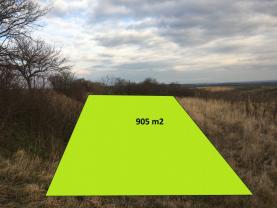 Prodej, pole, 905 m2, Hustopeče