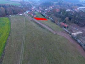 Prodej, stavební pozemek 1000 m2, Onšov, okr. Pelhřimov
