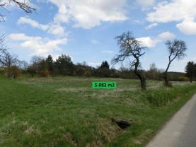 Prodej, stavební pozemek, 5082 m2, Jesenec