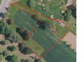 Prodej, stavební pozemek, 1180 m2, Toušice