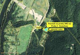 Prodej, stavební pozemek, 2082 m2, Praha 4 - Komořany