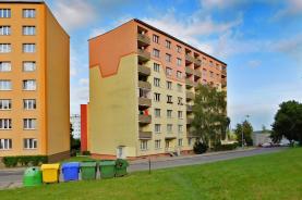 Pronájem, byt 1+1, 37 m2, DV, Chomutov, ul. Kamenná