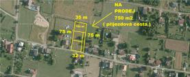 Prodej, stavební pozemek, 750 m2, Dolní Lutyně