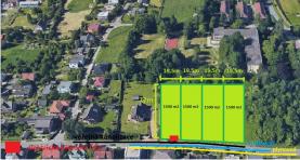 Prodej, stavební pozemek, 1500 m2, Radvanice