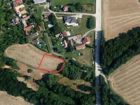 Prodej, stavební parcela, 1340 m2, Moraveč, Tábor