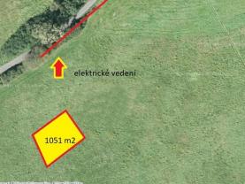 Prodej, stavební pozemek, 1051 m2, Jablůnka