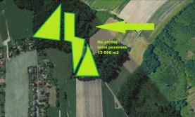 Prodej, les, 13 690 m2, Krmelín, ul. Bělská