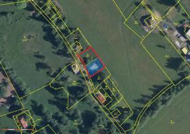 Prodej, stavební parcela, 1000 m2, Bublava
