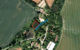 Prodej, stavební parcela, 3911 m2, Kostelec-Lšelín