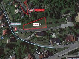 Prodej, stavební pozemek, 1209 m2, Vsetín